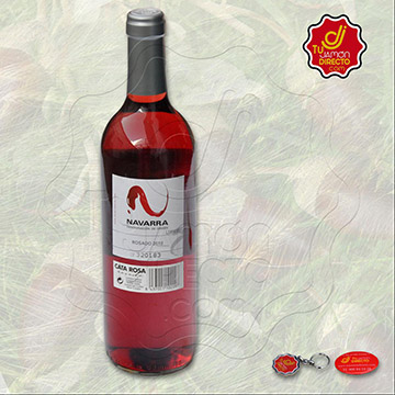 Vino de Navarra Vino: Rosado CATA ROSA Reserva 2010. Denominación de Origen Rioja<br />
<br />
Presentación: Botella de 75 cl.